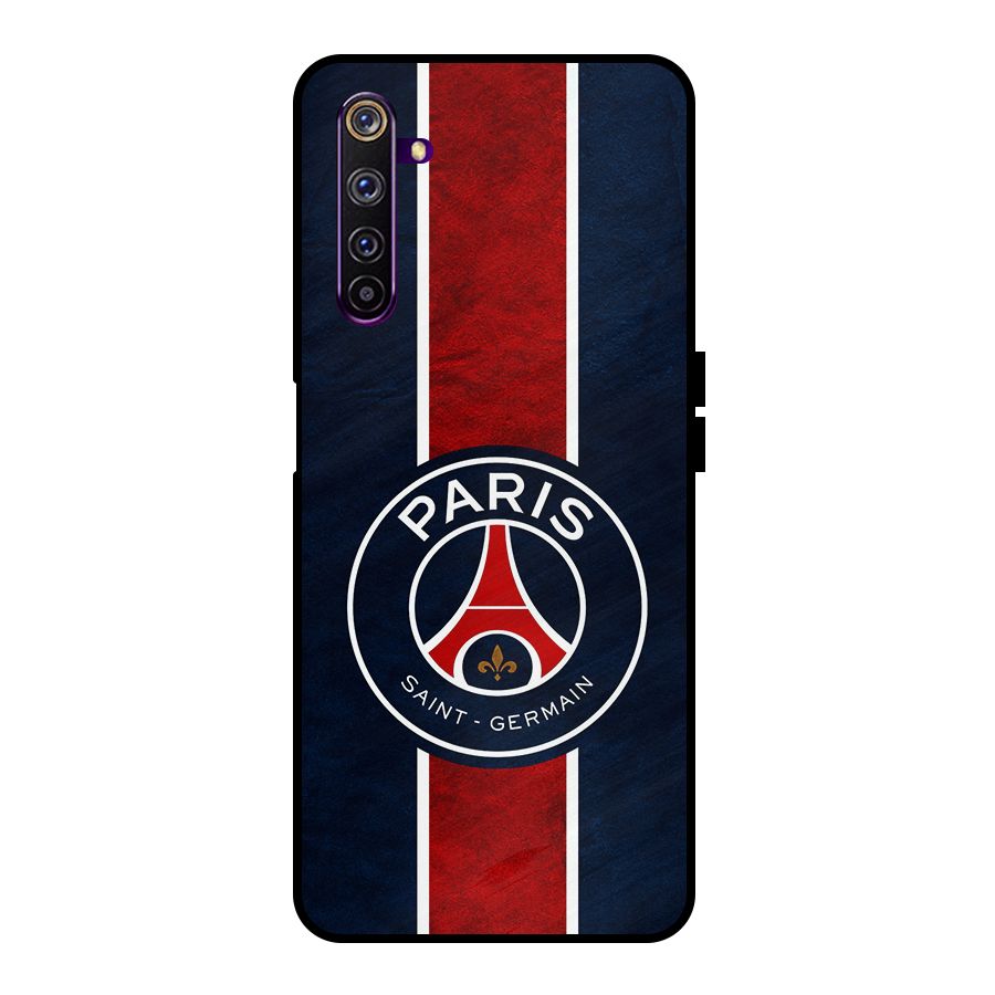 Paris Saint Germain Football Club Metal Back Case for Realme 6 Pro