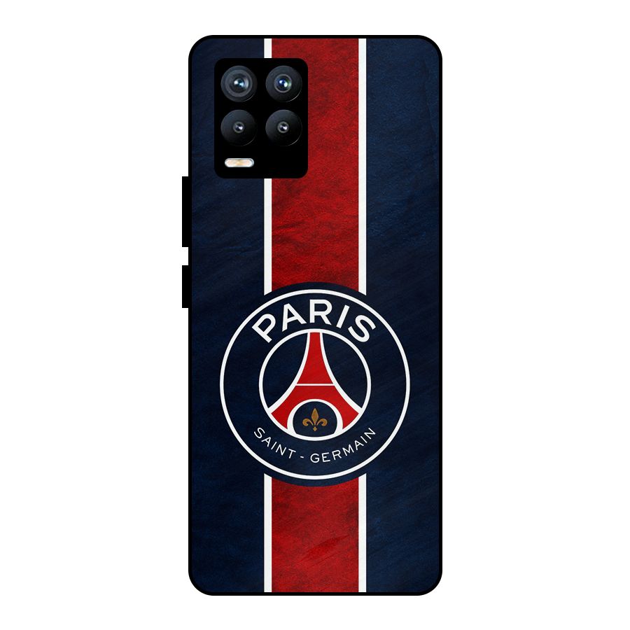 Paris Saint Germain Football Club Metal Back Case for Realme 8
