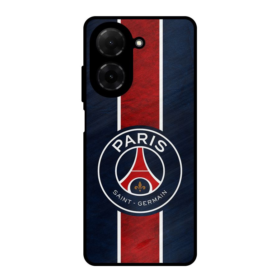 Paris Saint Germain Football Club Metal Back Case for Redmi A5 4G