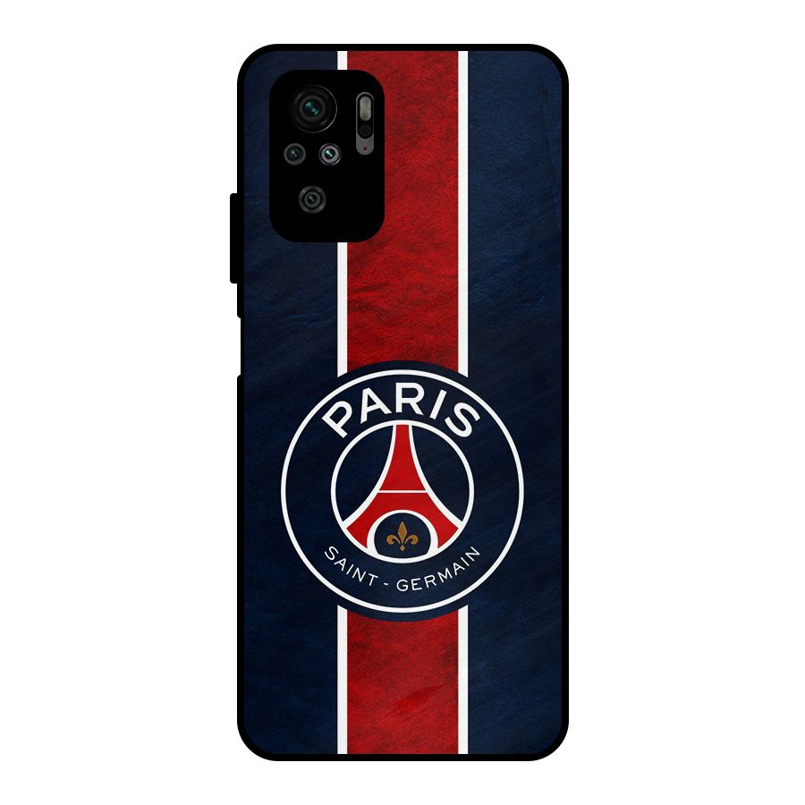 Paris Saint Germain Football Club Metal Back Case for Redmi Note 10S