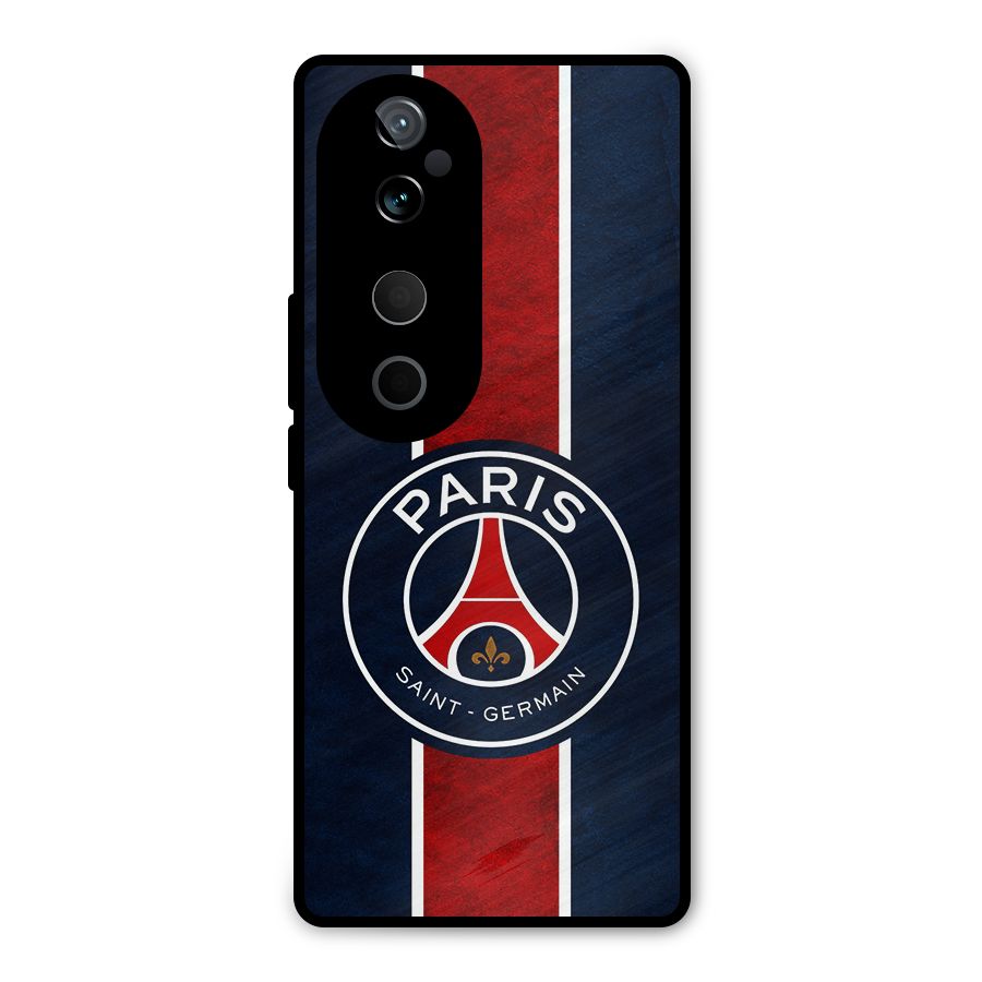 Paris Saint Germain Football Club Metal Back Case for Vivo T3 Ultra