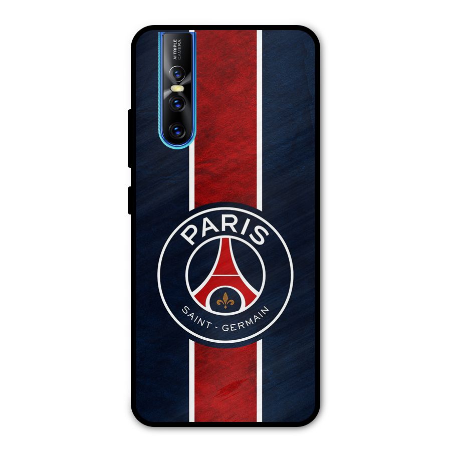 Paris Saint Germain Football Club Metal Back Case for Vivo V15 Pro