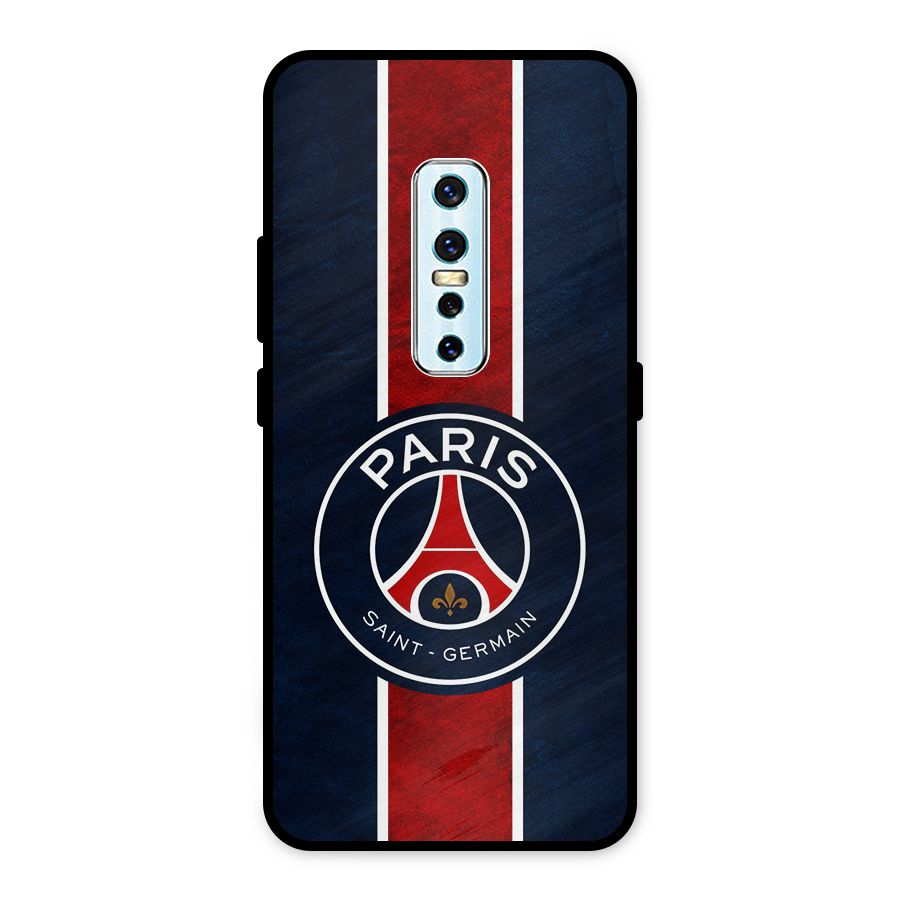 Paris Saint Germain Football Club Metal Back Case for Vivo V17 Pro