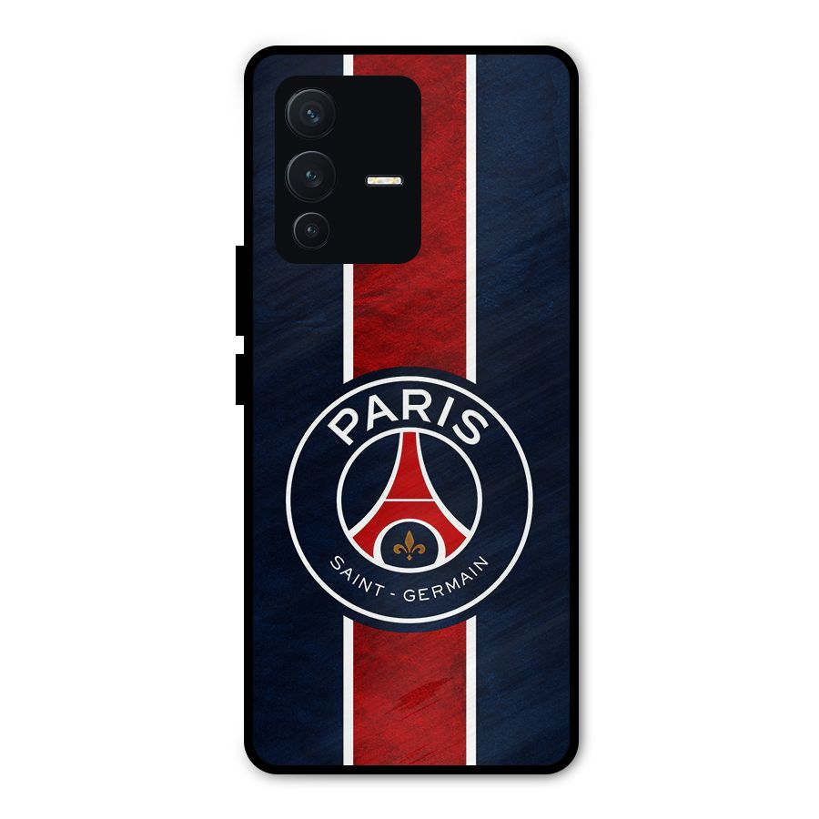 Paris Saint Germain Football Club Metal Back Case for Vivo V23 Pro