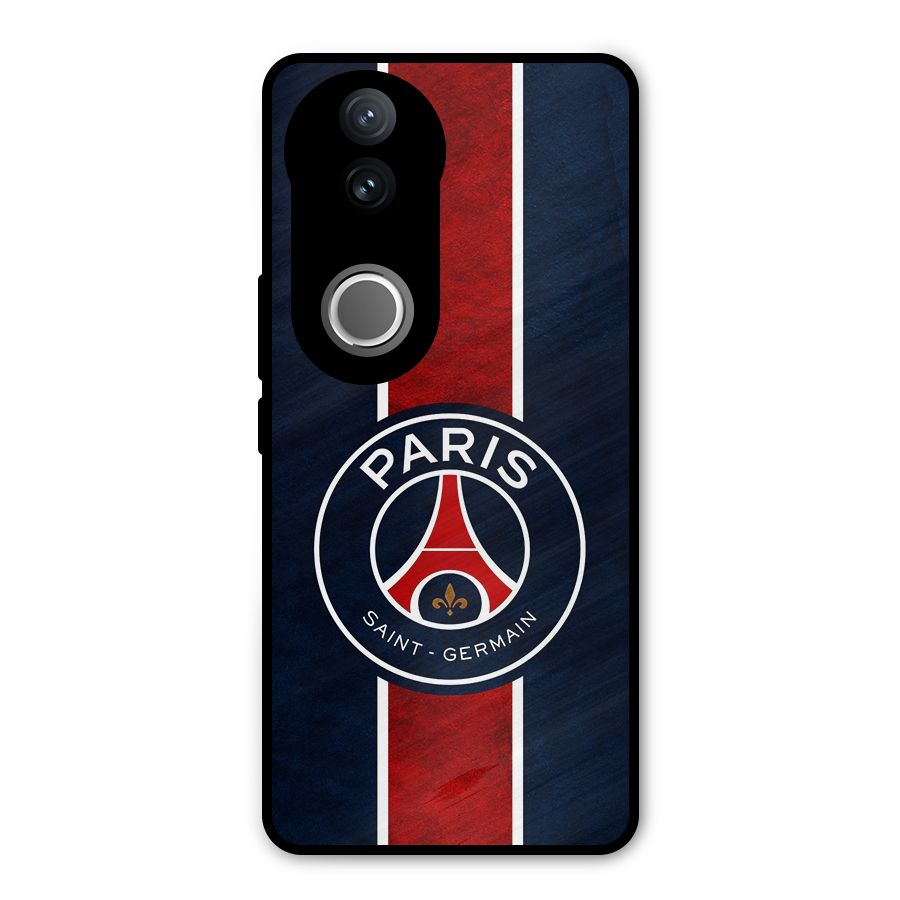 Paris Saint Germain Football Club Metal Back Case for Vivo V50e