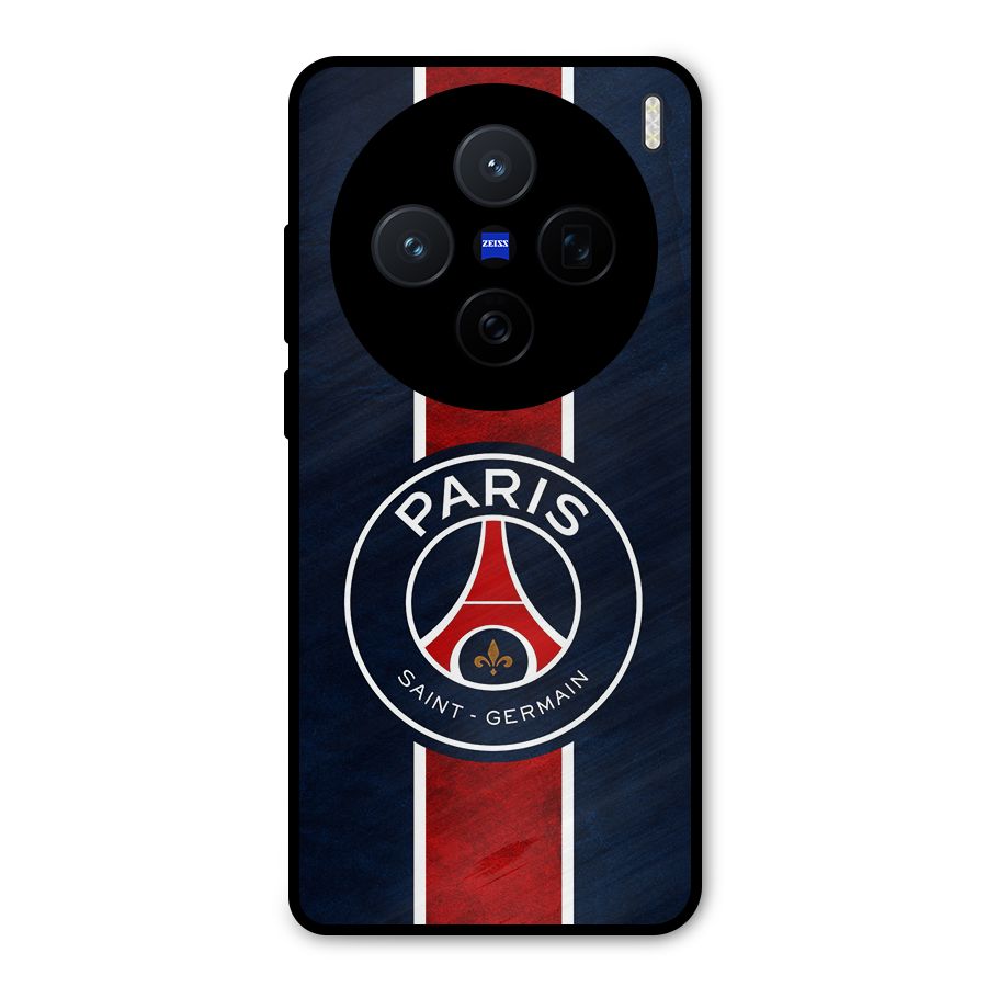 Paris Saint Germain Football Club Metal Back Case for Vivo X200