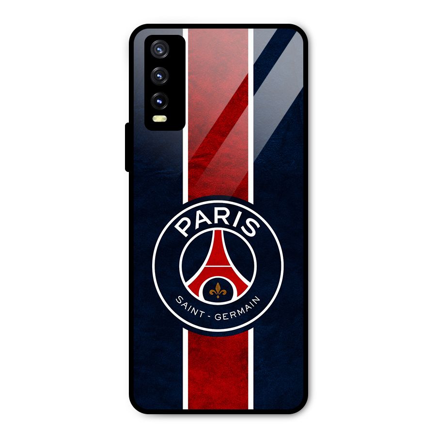 Paris Saint Germain Football Club Metal Back Case for Vivo Y20g