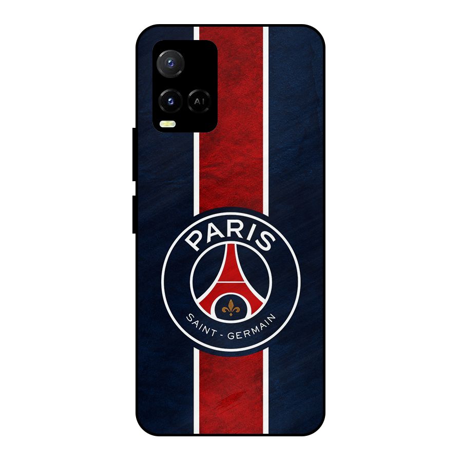 Paris Saint Germain Football Club Metal Back Case for Vivo Y21