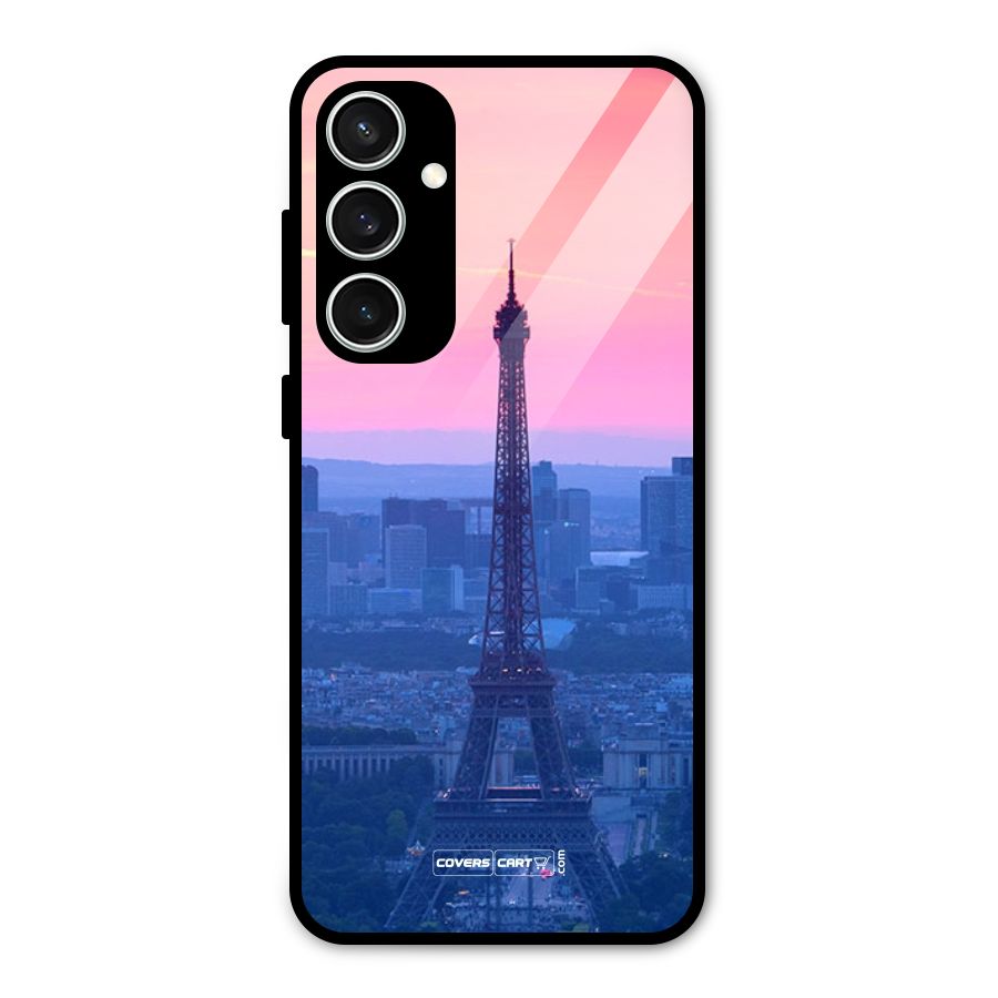 Paris Tower Glass Back Case for Galaxy S23 FE