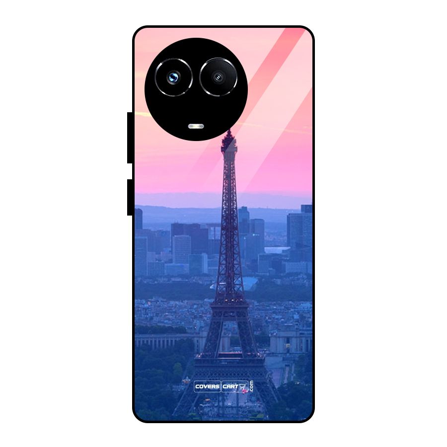 Paris Tower Glass Back Case for Realme Narzo 60X