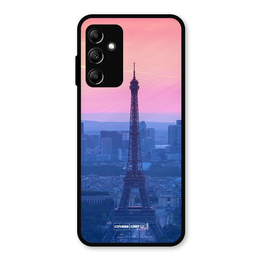 Paris Tower Metal Back Case for Galaxy A14 5G