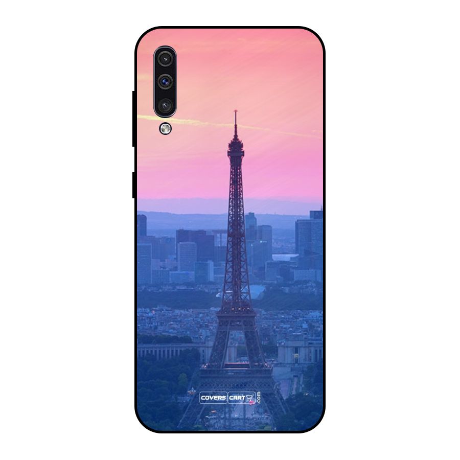 Paris Tower Metal Back Case for Galaxy A30s