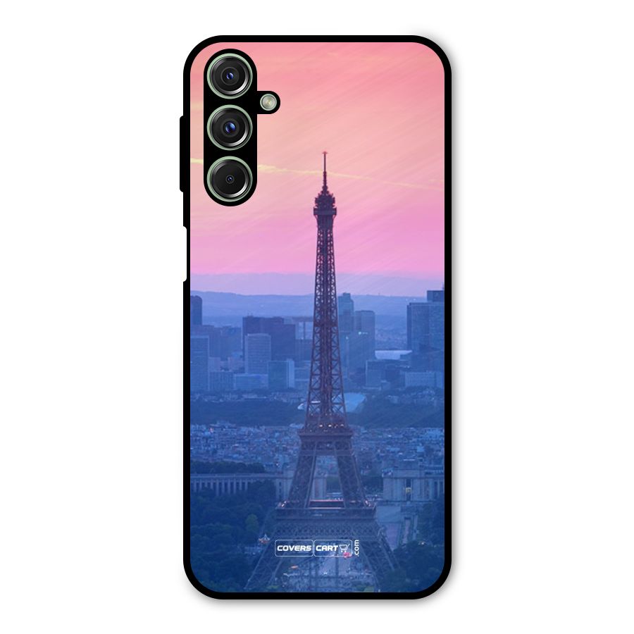 Paris Tower Metal Back Case for Galaxy F34