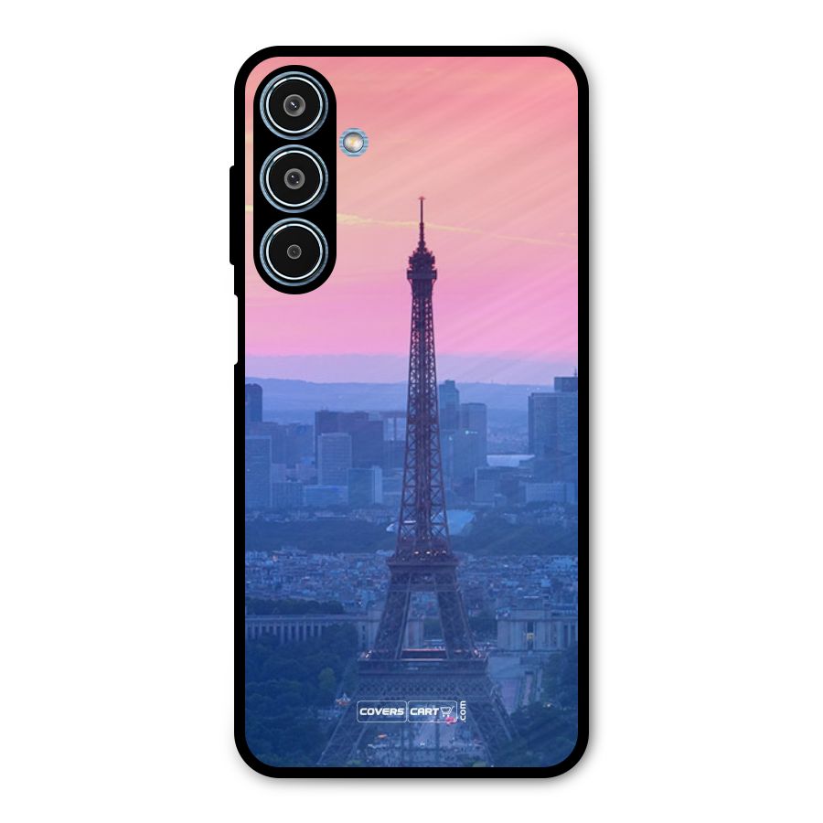 Paris Tower Metal Back Case for Galaxy M35