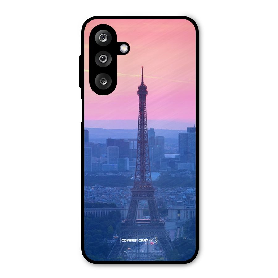 Paris Tower Metal Back Case for Galaxy M36