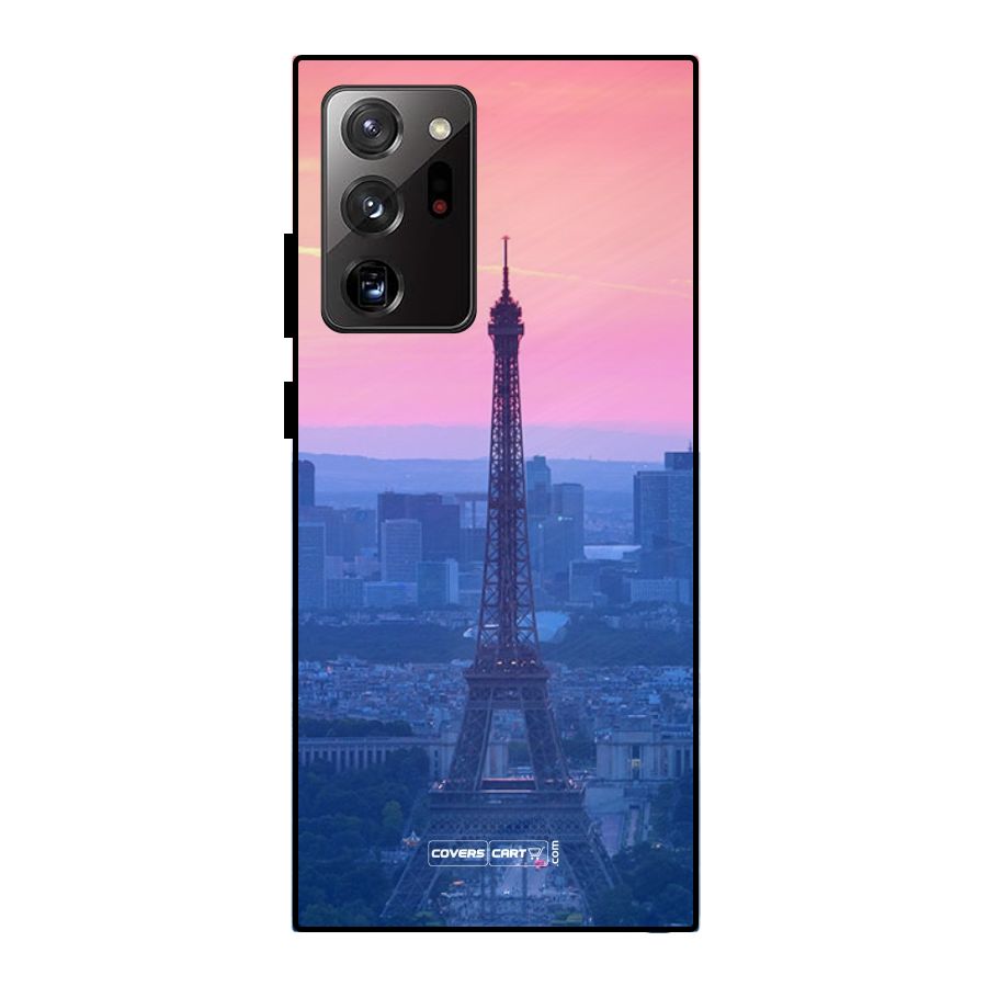 Paris Tower Metal Back Case for Galaxy Note 20 Ultra