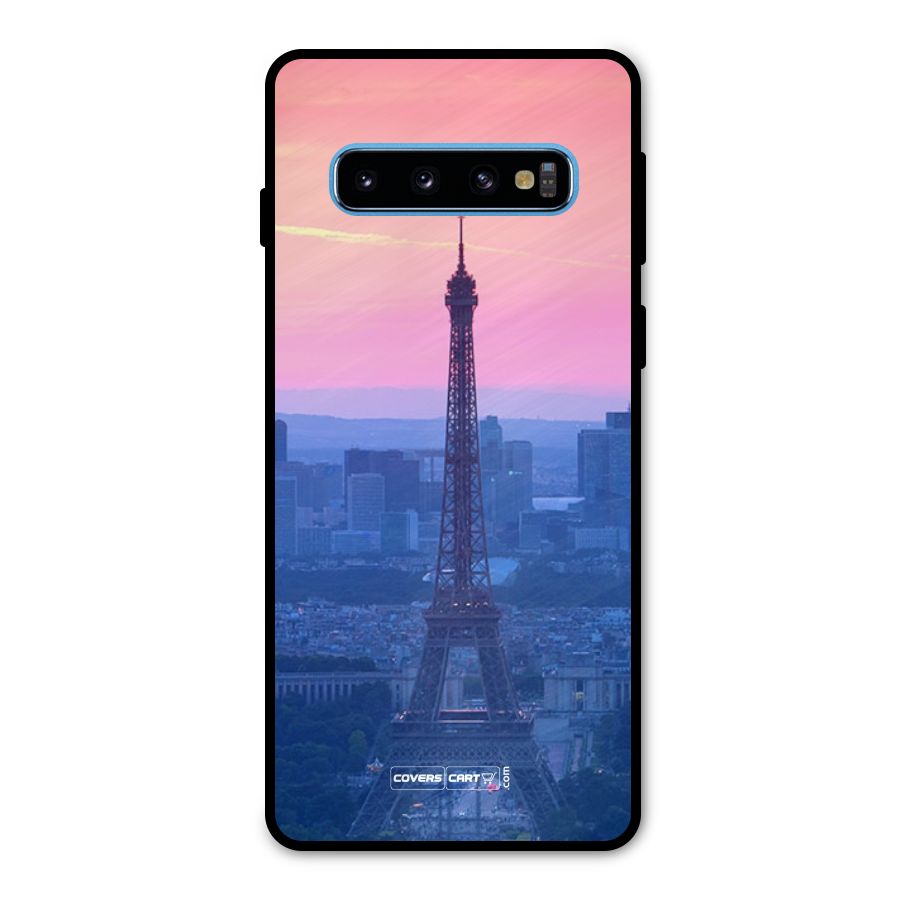 Paris Tower Metal Back Case for Galaxy S10
