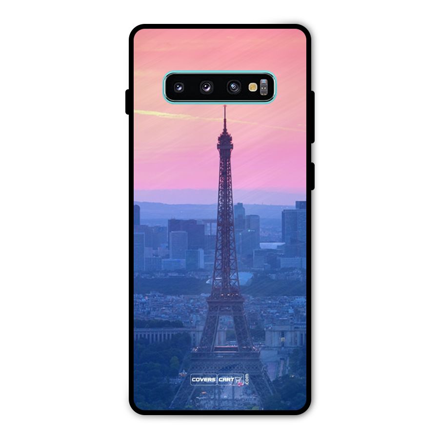 Paris Tower Metal Back Case for Galaxy S10 Plus