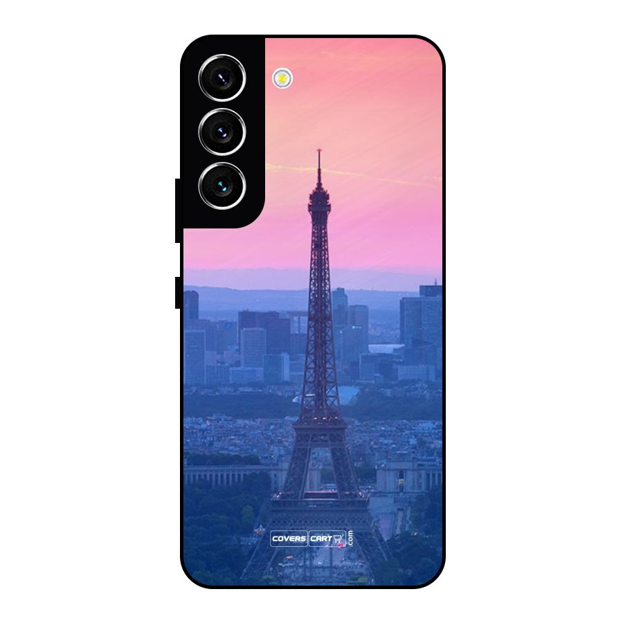 Paris Tower Metal Back Case for Galaxy S22 5G