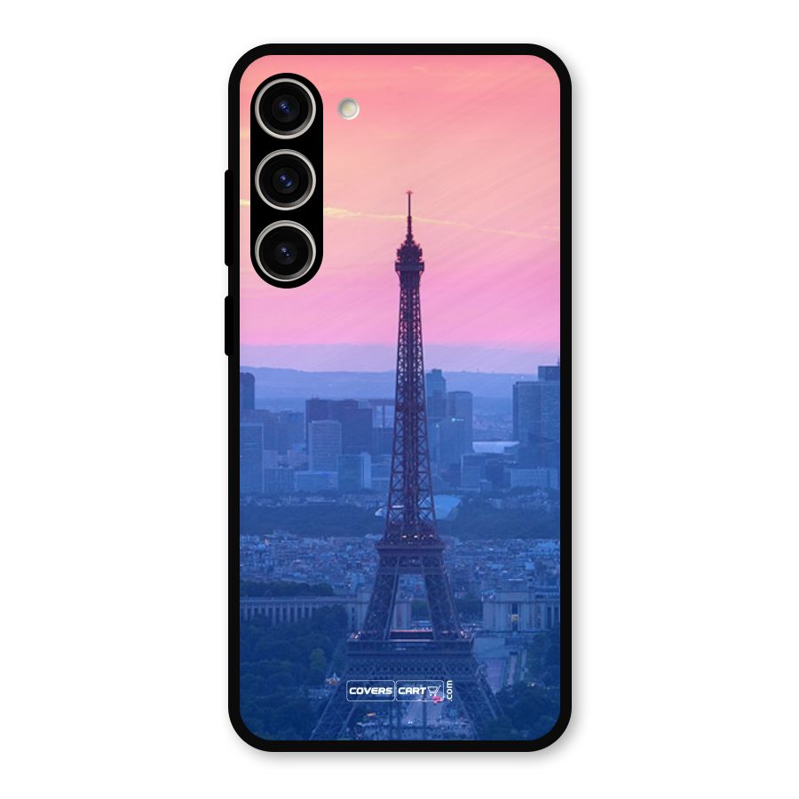 Paris Tower Metal Back Case for Galaxy S23 Plus