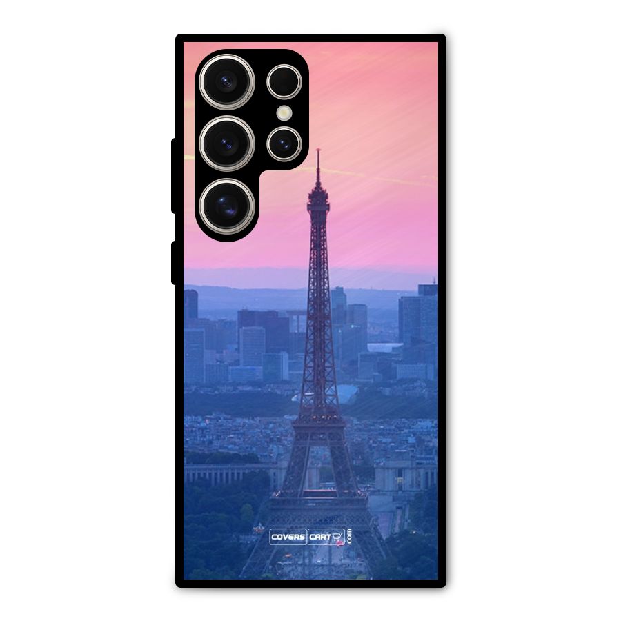 Paris Tower Metal Back Case for Galaxy S24 Ultra