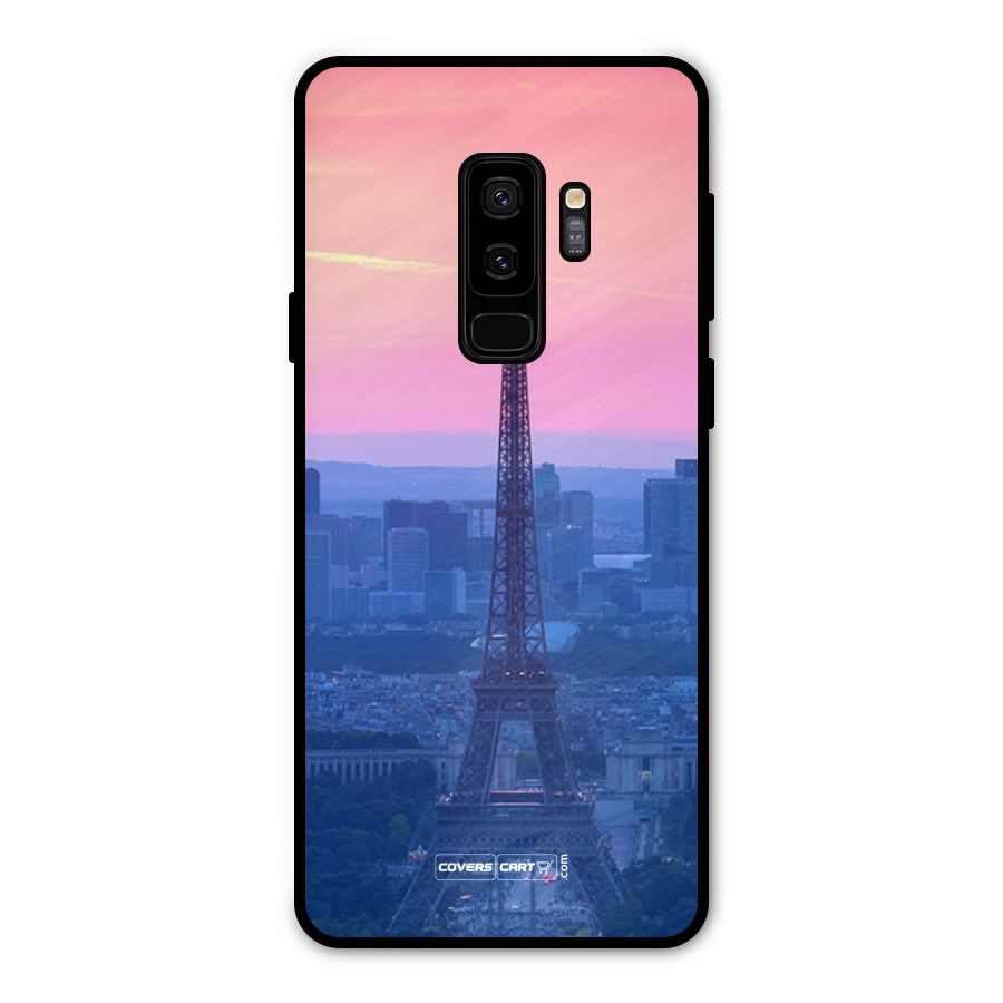 Paris Tower Metal Back Case for Galaxy S9 Plus