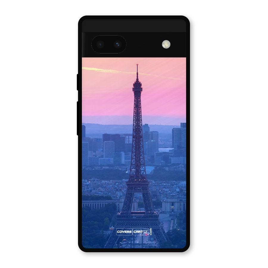 Paris Tower Metal Back Case for Google Pixel 6a