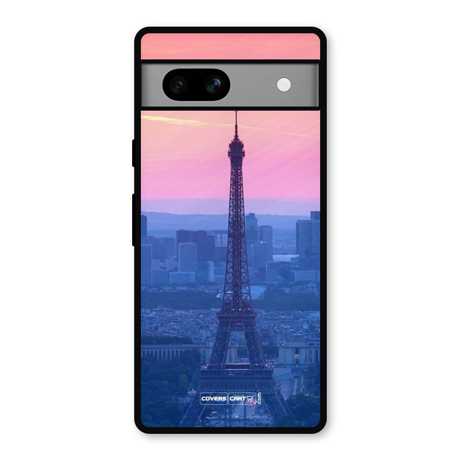 Paris Tower Metal Back Case for Google Pixel 7a