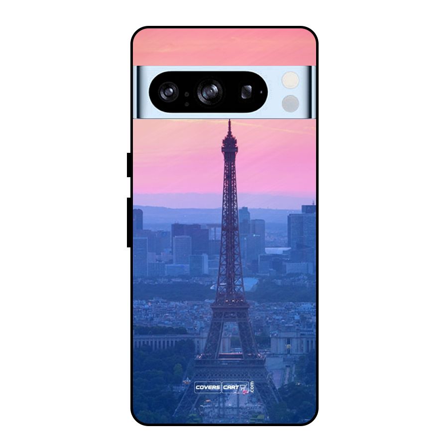 Paris Tower Metal Back Case for Google Pixel 8 Pro