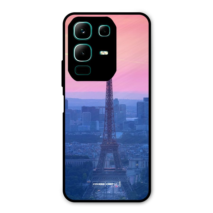 Paris Tower Metal Back Case for Infinix Note 50x