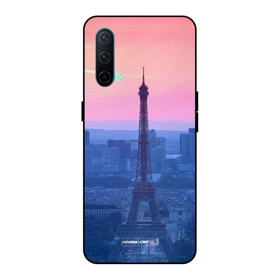 Paris Tower Metal Back Case for OnePlus Nord CE 5G