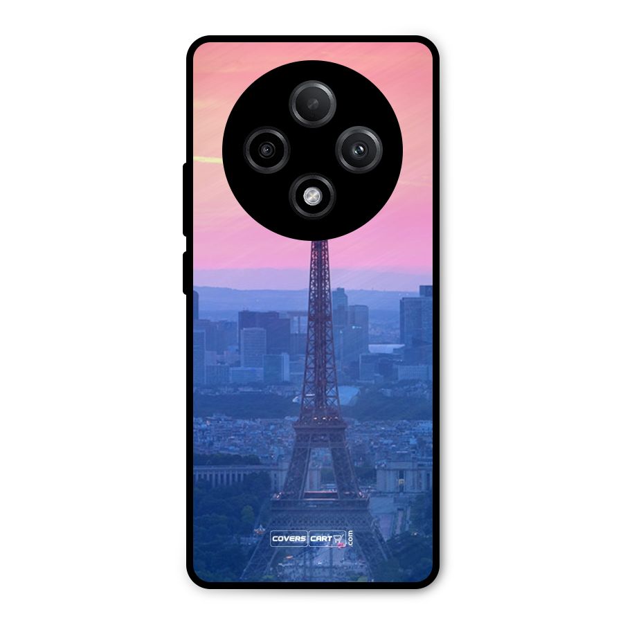 Paris Tower Metal Back Case for Oppo F27 Pro Plus