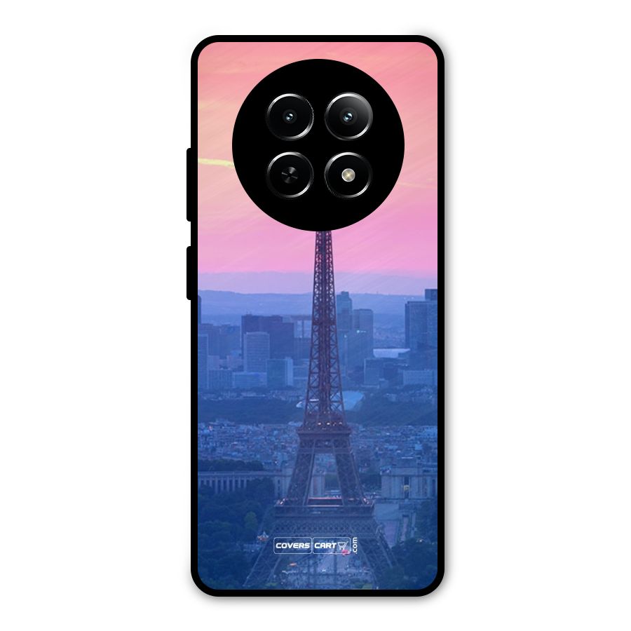 Paris Tower Metal Back Case for Realme 12 5G