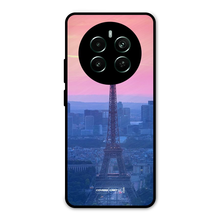Paris Tower Metal Back Case for Realme 12 Pro Plus