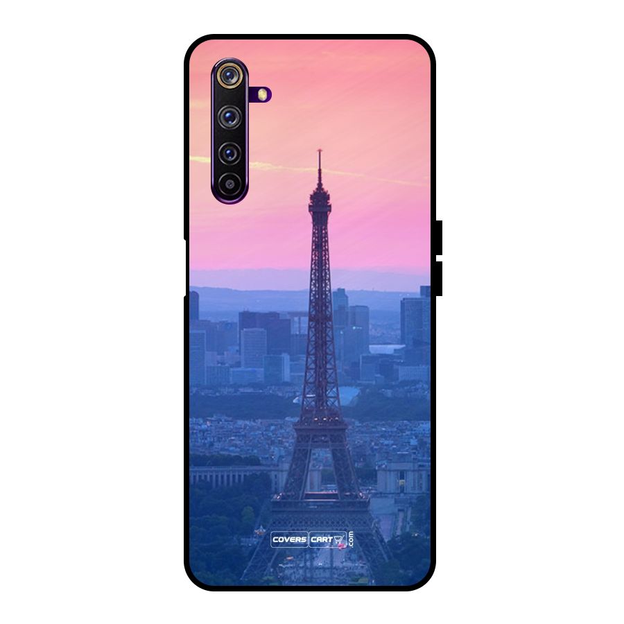 Paris Tower Metal Back Case for Realme 6 Pro