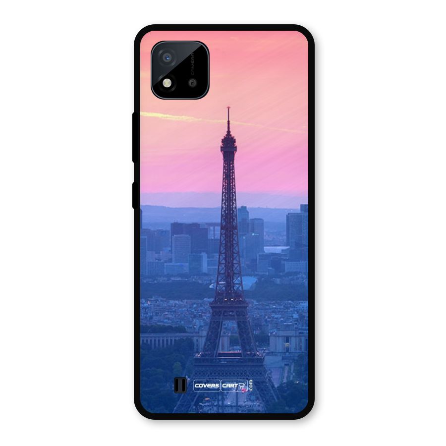 Paris Tower Metal Back Case for Realme C11 2021