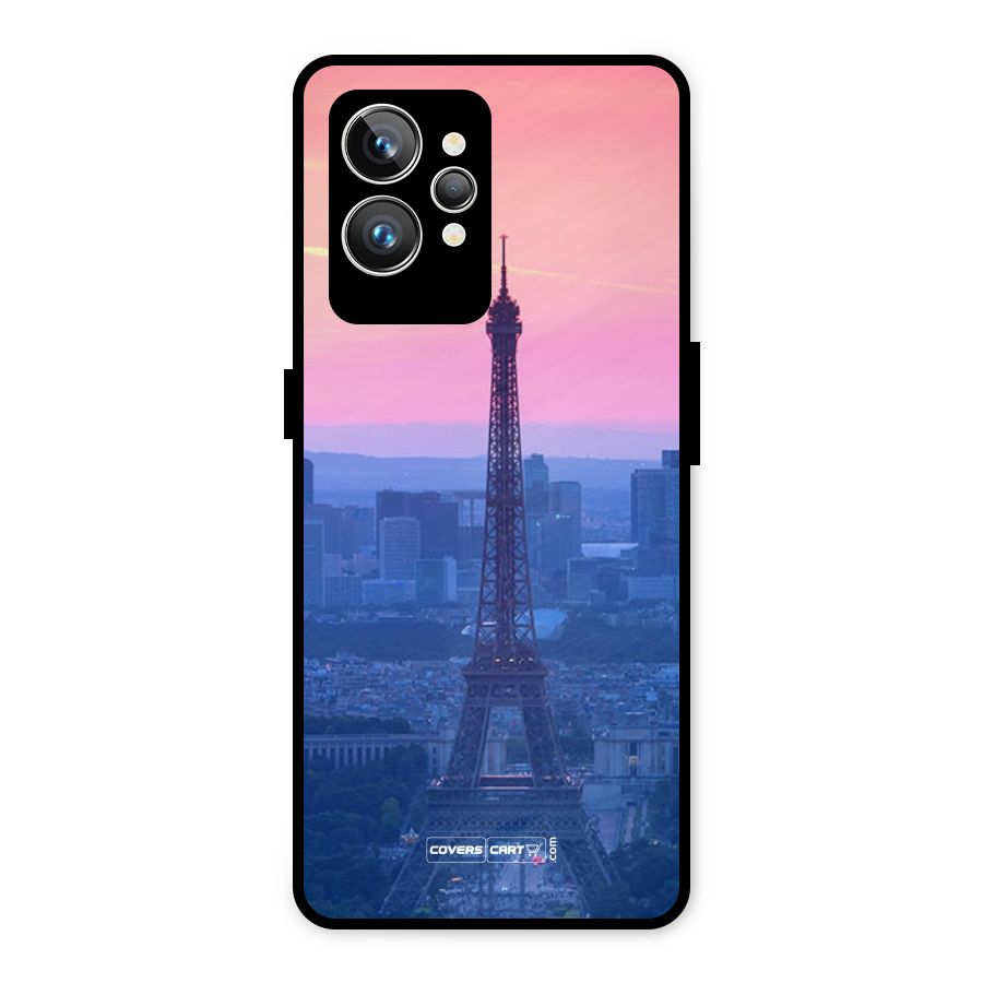 Paris Tower Metal Back Case for Realme GT2 Pro