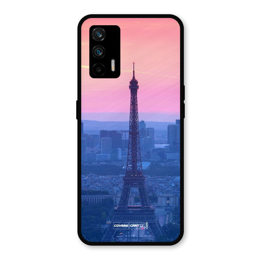 Paris Tower Metal Back Case for Realme GT 5G