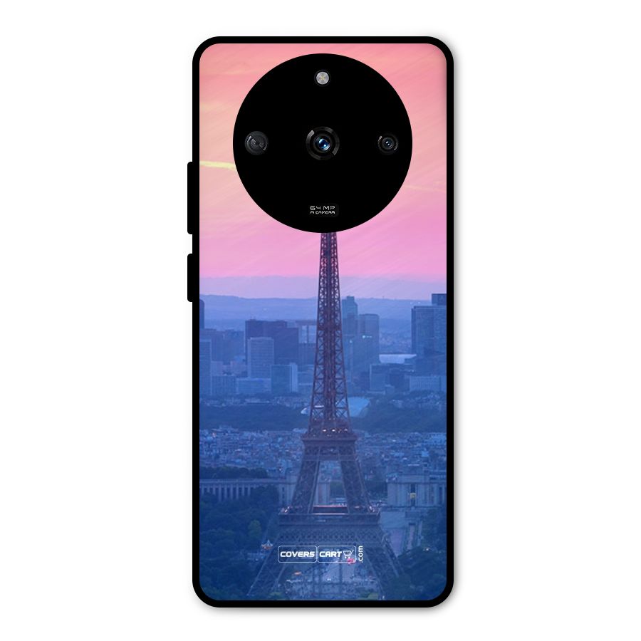 Paris Tower Metal Back Case for Realme Narzo 60 5G