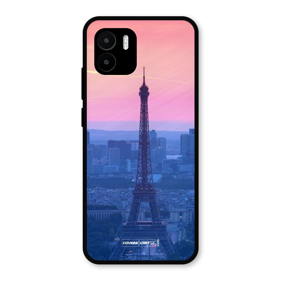 Paris Tower Metal Back Case for Redmi A2