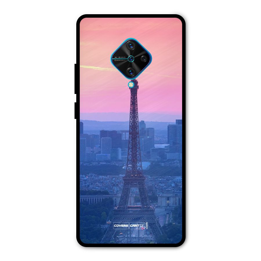 Paris Tower Metal Back Case for Vivo S1 Pro