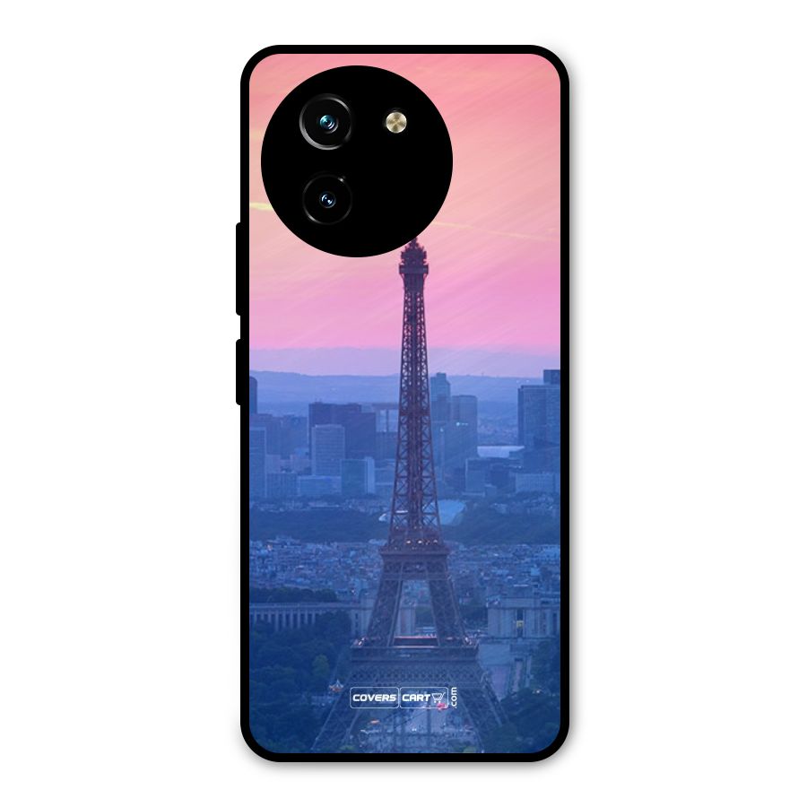 Paris Tower Metal Back Case for Vivo T3x
