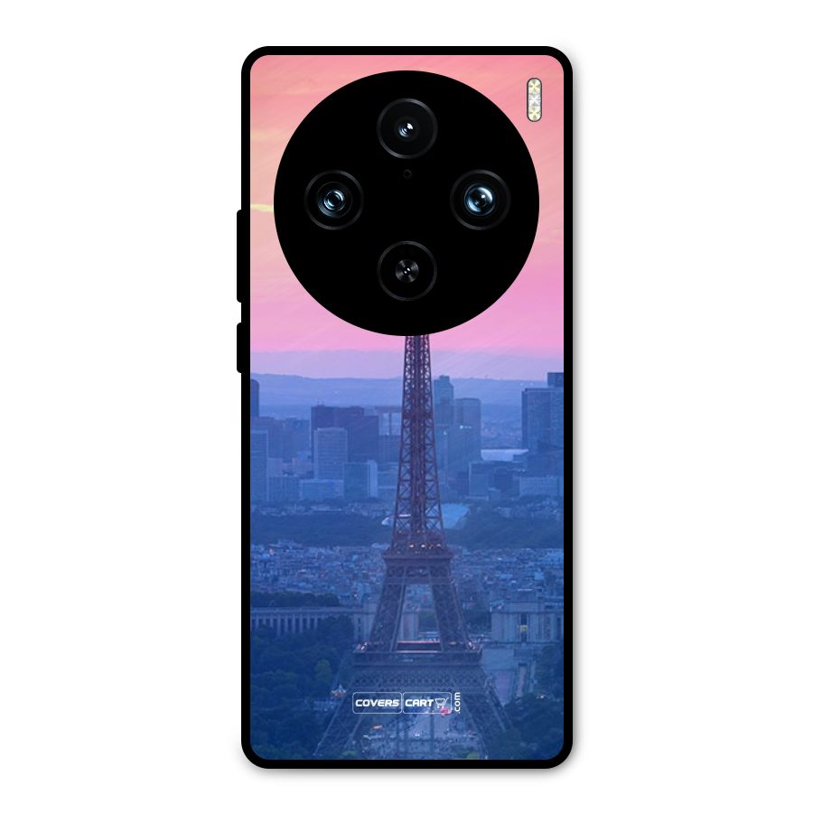 Paris Tower Metal Back Case for Vivo X100 Pro