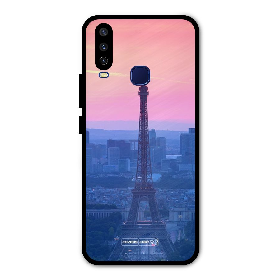 Paris Tower Metal Back Case for Vivo Y15