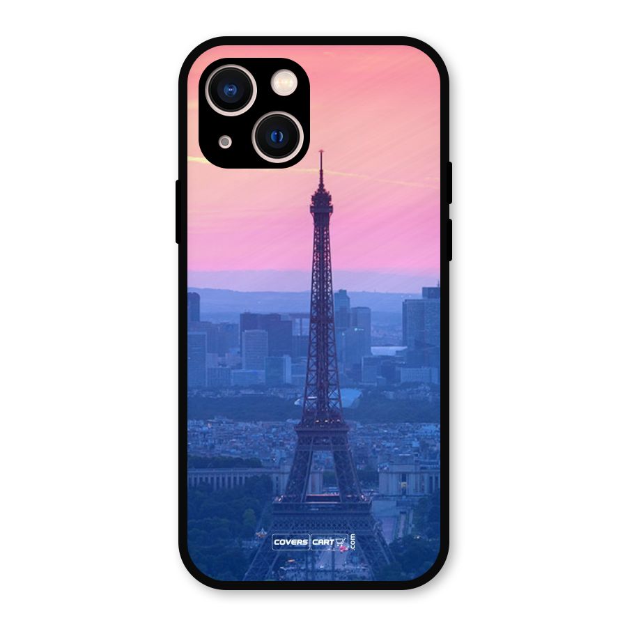 Paris Tower Metal Back Case for iPhone 13
