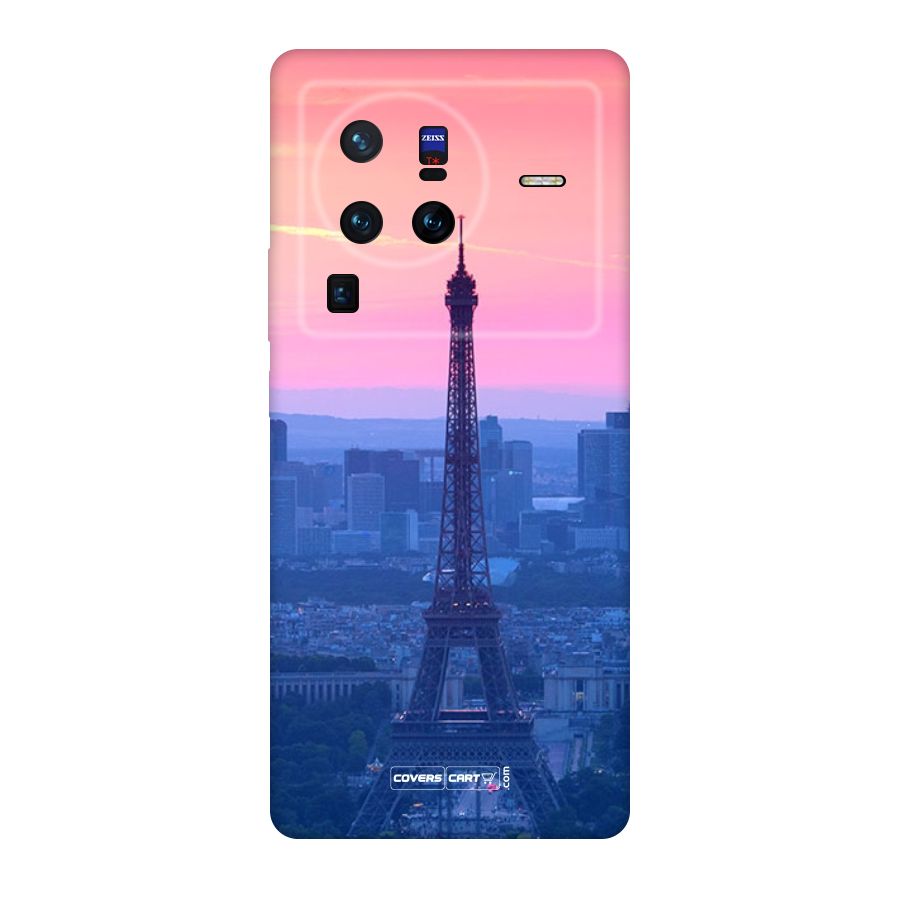 Paris Tower Original Polycarbonate Back Case for Vivo X80