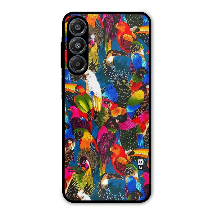 Parrot Art Metal Back Case for Galaxy A16 5G