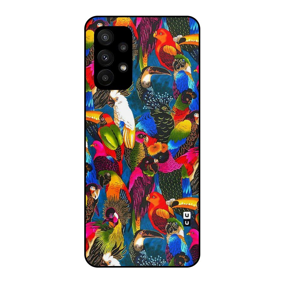 Parrot Art Metal Back Case for Galaxy A23