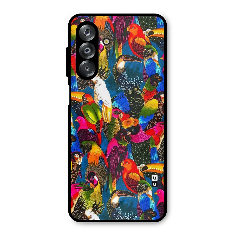 Parrot Art Metal Back Case for Galaxy A26