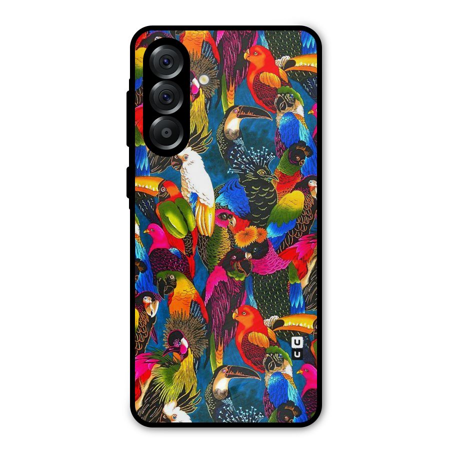 Parrot Art Metal Back Case for Galaxy A56